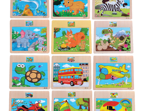 12 piece jigsaw puzzle