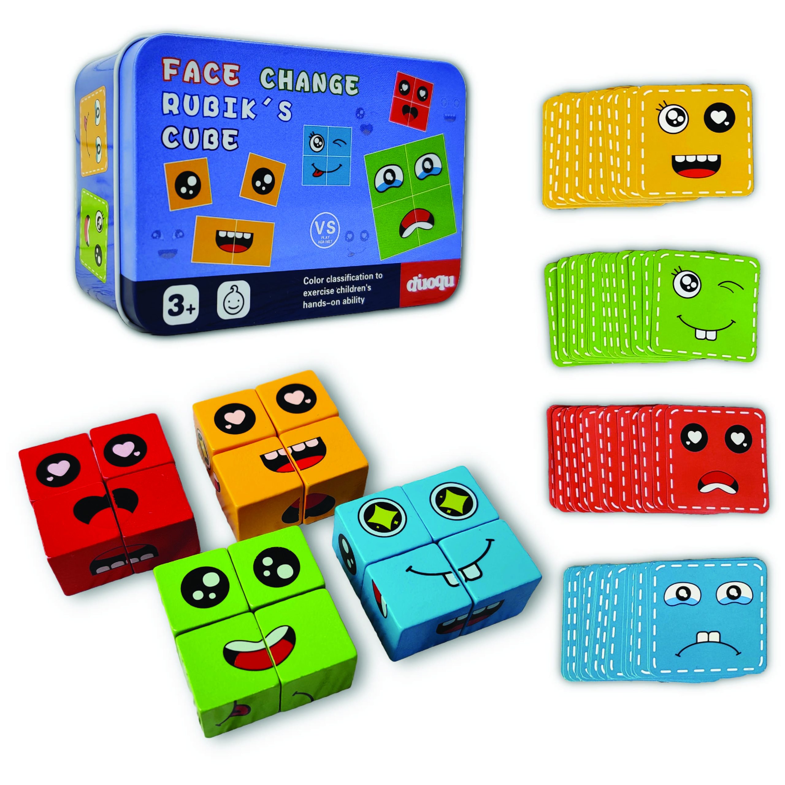 Face Cube Puzzle