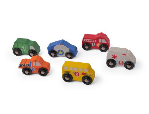 Wooden Car Set