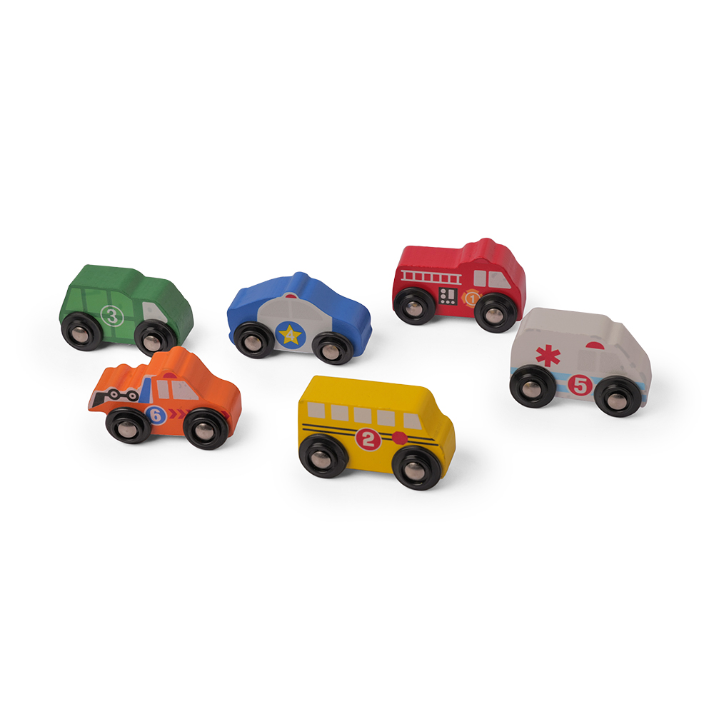 Wooden Car Set